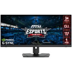 Монитор MSI MPG341QR IPS черный