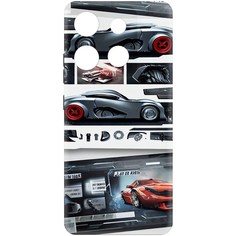 Чехол-накладка Софт Гаражный постер для INFINIX Smart 7 HD Krutoff