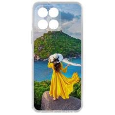 Чехол Платье летнее женское для Honor X6 Krutoff