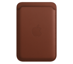 Чехол-бумажник Apple MPPX3 MagSafe для iPhone, кожа, коричневый