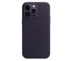Чехол-крышка Apple MPPP3 MagSafe для iPhone 14 Pro Max, кожа, фиолетовый