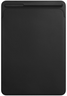 Чехол Apple Leather Sleeve для Apple iPad Pro 10.5 Black (MPU62ZM/A)