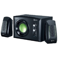 Колонки компьютерные Genius SW-G2.1 1200 черный (31730044400)