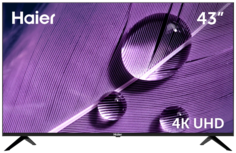 Телевизор Haier 43 Smart TV S1, 43"(109 см), UHD 4K