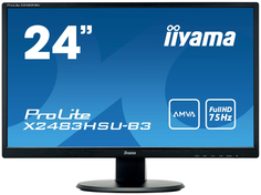 Монитор Iiyama ProLite X2483HSU-B3 черный