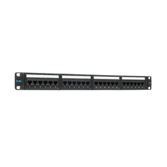 Патч-панель TWT 24 порта, UTP, кат.5E, 1U Lanmaster