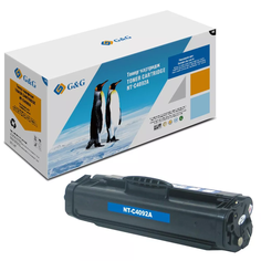 Тонер-картридж для лазерного принтера G&G NT-C4092A () черный, совместимый
