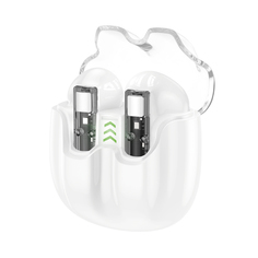 Беспроводные наушники Deppa Air Crystal White (44162)