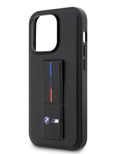 Чехол BMW для iPhone 14 Pro чехол M-Collection с функцией подставки Black