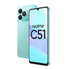Смартфон realme С51 4+128 ГБ RMX3830, зеленый