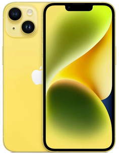 Смартфон Apple iPhone 14 A2884 256 GB, Yellow, MR3G3CH/A