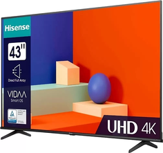 Телевизор Hisense 43A6K, 43"(109 см), UHD 4K