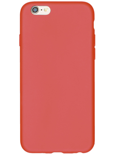 Чехол матовый для Apple iPhone 6/6S, бордовый, Deppa 140025