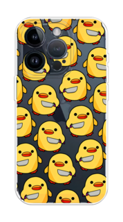 Чехол на Apple iPhone 15 Pro "Утка с ножом" Case Place