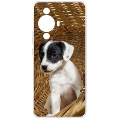 Чехол-накладка Krutoff Clear Case Щенок в корзине для Huawei Nova 11 Pro