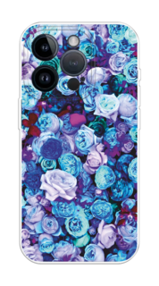 Чехол на Apple iPhone 15 Pro "Цветочный ковер" Case Place