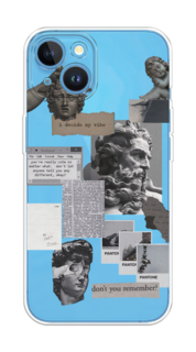Чехол на Apple iPhone 15 "Коллаж греческие скульптуры" Case Place
