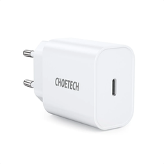 Сетевое зарядное устройство Choetech Q5004 type-c 1xUSB Type-C 3 А белый