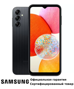 Смартфон Samsung Galaxy A14 4/64GB Black