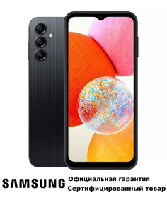 Смартфон Samsung Galaxy A14 4/128GB Black
