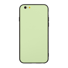 Чехол Glass для Apple iPhone 6/6S, светло-зеленый, Deppa 900081