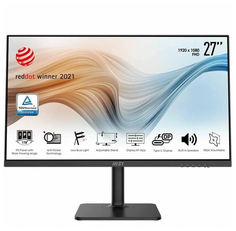 27" Монитор MSI Modern MD272P черный 75Hz 1920x1080 IPS (9S6-3PB19H-064)