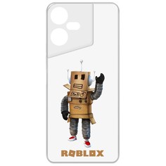 Чехол-накладка Krutoff Clear Case Roblox-Мистер Робот для TECNO Pova Neo 3