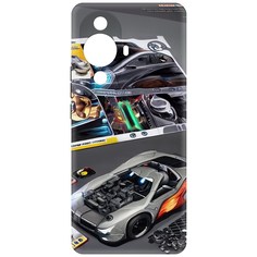 Чехол-накладка Krutoff Soft Case Постер для Huawei Nova 11 Pro