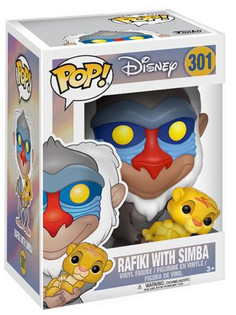 Фигурка Funko POP! The Lion King: Rafiki & Simba