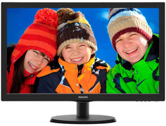 21.5" Монитор Philips 223V5LHSB2 Black 69Hz 1920x1080 TN