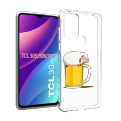 Чехол MyPads кружка пива для TCL 30SE/305/306/30E