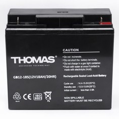 Аккумулятор для ИБП THOMAS 18 А/ч 12 В (ThomasGB12-18SAh) Thomas