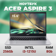 Ноутбук Acer A315-59-32E7 серебристый (NX.K6SER.008)