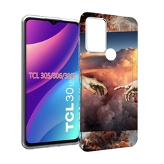 Чехол MyPads красивая-картина для TCL 30SE/305/306/30E