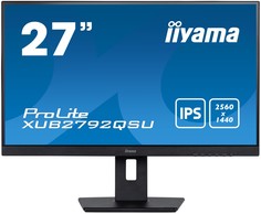 27" Монитор iiyama ProLite XUB2792QSU-B5 Black 75Hz 2560x1440 IPS