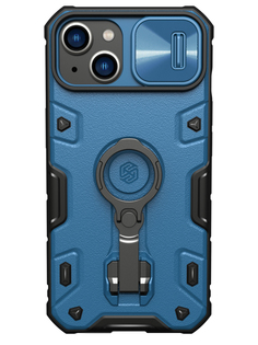 Чехол Nillkin для iPhone 14 CamShield Magnetic Blue