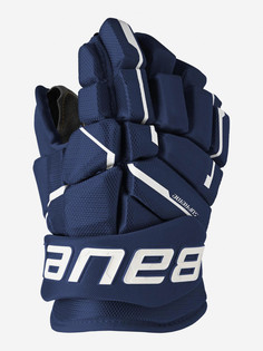 Перчатки хоккейные детские Bauer Supreme M5PRO JR, Синий Бауэр