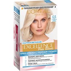 Краска L’Oreal Excellence Creme 03 Светло-светло-русый пепельный Loreal