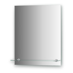 Зеркало с фацетом и полочкой 50х60 см Evoform