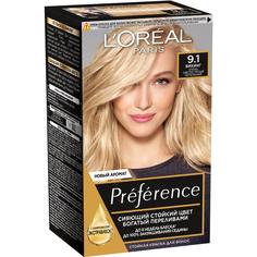 Краска L’Oreal Preference 9.1 174 мл Викинг (A8454800) Loreal