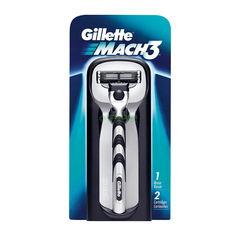 Станок для бритья Gillette Mach3 + 2 кассеты