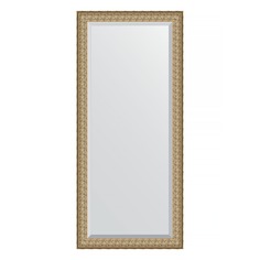 Зеркало с фацетом в багетной раме Evoform медный эльдорадо 73 мм 74х164 см