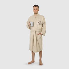 Халат мужской махровый Asil Sauna Kimono brown M