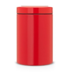 Контейнер Brabantia 1,4л с прозрачной крышкой Red