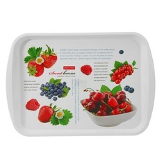 Поднос Plast Team Berry прямоугольный 435 × 305 мм (PT9215IML-BERRY)