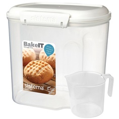 Контейнер 2.4л с чашкой Sistema bake it