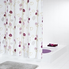 Штора для ванной Ridder Soaring 180x200 см фиолетовый