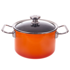 Кастрюля SKK Enameled Steel Series 8 4 л