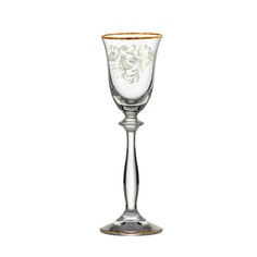 Набор рюмок для водки Crystal Bohemia angela 60мл 6шт зеленый
