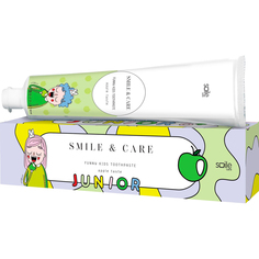 Детская зубная паста Smile Care Junior Яблоко 30 мл